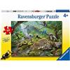 Ravensburger Puzzle da 60 pezzi con animali della foresta pluviale, divertimento coinvolgente ed educativo, pezzi unici, durevole, per un uso ripetuto, bambini dai 4 agli 8 anni