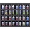 Feldherr FS045A006 Vassoio in Schiuma Compatibile con 32 barattoli di Vernice Citadel (12 ml / 18 ml / 24 ml)