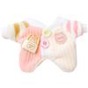 niannyyhouse Tutina di peluche, 10 cm ~ 15 cm, 20 cm, vestitino per bambole (rosa, 10 cm ~ 15 cm)