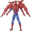 Marvel Hasbro Avengers Mech Strike Monster Hunters Titan Hero Series Hunter Suit Spider-Man giocattolo, action figure in scala 30 cm, multicolore, taglia unica