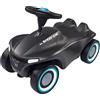 Big Bobby Car Neo antracite - veicolo scorrevole per interni ed esterni, veicolo per bambini con pneumatici Whisper e due colori dei cerchi da sostituire, per bambini da 1 anno