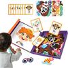 Generico Puzzle Magnetico Per Giochi Di Vestire - Puzzle Magnetici con Personaggi,Attività di Vestire Fatti a Mano e Fai da Te,Per Bambini Di 3-6 Anni, Per Compleanno, Natale, Scuola Materna, Aula E Viaggio