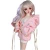 VLEYAN Bambola BJD dipinta a mano 1/3, alta 22,8 pollici (56 cm), stile sportivo alla moda, corpo in PVC con 31 articolazioni mobili, decorazione per scrivania e parete, solo per maggiori di 15 anni