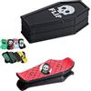 Generico Mini fingerboard magnetica divertente, mini skateboard tascabile, ostacoli per fingerboard professionali stampati in 3D Finger Surfboard, viaggi e giochi sulla scrivania. (Black)