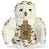 AURORA, Eco Nation 35029 - Peluche a forma di gufo delle nevi, 20 cm, colore: Bianco