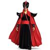 Disguise Jafar - Costume ufficiale Alladin per adulti, con copricapo, nero, M (38/40) US