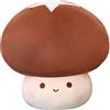 YARNOW Cuscino da Tiro e Peluche a Forma di Fungo 23 Cm per Ragazzo Ragazza Cuscino Decorativo Morbido per Casa Ufficio e Cameretta e Giocattolo da Abbracciare