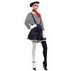 Partilandia Costume Mimo Uomo【Taglie Adulti dalla S alla L】[Taglia S] |Costume adulto Carnevale Professioni Halloween Feste Costumi Teatro Spettacoli