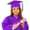 Generic Laureato Bambini Set Toga Cappello e Costume da Laureato Elementare e Medie Travestimento Lauree Set Toga Lauree e Cappello e Stola e Nappe per Studenti 4-12 Anni per 2026