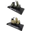 OPO 10 - Set di 2 monopattini da Collezione 1/18 compatibili con Piaggio Vespa 98 + MP5 Paperino - 05+22