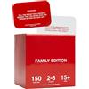 We're Not Really Strangers Family Edition, Gioco di carte 150 carte di conversazione per adulti, ragazzi e famiglie, dai 15 anni in su, 2-6 giocatori (versione inglese)