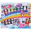 Simba 106322499 - Aqua Gelz Mega Set, set artigianale, creativo, 13 flaconi di gel colorato, 30 ml ciascuno, 16 forme, 6 x additivo acquoso, a partire da 8 anni