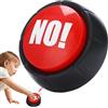 Xinhuju Nessun pulsante con suono - Pulsante audio Parlando Sì No, Pulsante audio Sì No Pulsante con suono | Apprendimento Risposta Buzzer Divertente Partito Quiz Contest Risposta Pulsante Puntelli Forniture,
