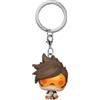 Funko POP! Keychain: Overwatch 2 - Tracer - Mini Figura in Vinile da Collezione Novità Portachiavi - Riempitivi per Calze - Idea Regalo - Merchandising Ufficiale - Video Games Fans - Minifigure