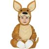 FIESTAS GUIRCA Costume Canguro Neonato Tuta con Cappuccio e Coda