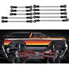 INJORA RC Tirante 10pcs RC Linkage con Terminale in Plastica per 1/10 RC Crawler 313mm Passo TRX4