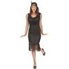 DEGUISE TOI Costume Charleston nero per donna - Nero - S