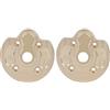 Srliya Ottone Pesante, Stabile e Durevole Axial Capra AXI232006 RC Car Portal Drive Housing Upgrade Peso 2 Pezzi, per Miglioramento delle Prestazioni in Arrampicata, Oro, Diametro 42