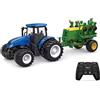 efaso RC trattore con seminatrice Trecker telecomando suono e luce 1.24 RTR trattore per i bambini