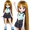 SISON BENNE 1/6 BJD bambola 30cm bambole ragazze SD + set completo moda abiti abiti, migliori giocattoli regalo per bambini (Cassandra(Hair C#))
