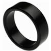 Rebetomo Anello magnetico nero forte per trucchi magici da 18/19/20/21 mm, accessorio decorativo per le dita, accessorio da mago per Vanish Coin Magic Close Up Street Gimmicks puntelli (21 mm)