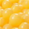 KiddyMoon Palline Morbide Colorate Per Piscina Bambini Fatto In UE, 500 ∅ 6CM, Giallo