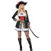 DEGUISE TOI Costume da pirata corsaro sexy per donna - Oro - L