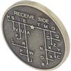 YWBL-WH Moneta in Codice Morse CW, Codice Morse Esplora l'apprendimento nell'intrattenimento del Linguaggio di Crittografia e dei Giochi Chip Token Tascabili per Dilettanti, Prodotti