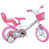 DINO BIKES per Hello Kitty bicicletta bambina 12 pollici