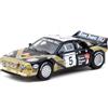 Tarmac Works LANCIA 037 GRIFONE ESSO N 5 WINNER RALLY CATALUNIA 1985 FABRIZIO TABATON - LUCIANO TEDESCHINI GOLD BLACK