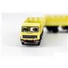 BREKINA 58532 - H0 1:87 - Camion con rimorchio Fiat 691Millepiedi a cassone gialllo