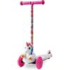 Mondo Toys - UNICORNO 3D SCOOTER Monopattino Baby 3 ruote con freno di sicurezza posteriore per bambini da 3 anni