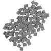 JOINPAYA 100 Pezzi Tegole in Miniatura per Micro Paesaggio in Argilla 1:16 Tegole Realistiche per Case delle Bambole e Decorazioni Fai da Te