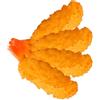 Yardwe Gamberi Tempura Finti in Pvc 4 Pezzi, Decorazione Simulativa Realistica per Giocattoli Cucina per Supermercato e Scuola