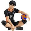 Gooyeh Haikyuu Personaggio Tobio Kageyama anime personaggi seduti con una palla statua modello carino della figura d'azione per desktop compleanno 10 cm