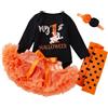 Generico Costume Halloween Neonato 0 3 Mesi Abiti Zucca Bambina Pagliacetto Con Fascia Tutu Gonna Tuta Vestito Carnevale Neonata Costume Vampiro Body Abito Principessa Costumi Tutina Feste Fotografico