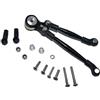 GPM Aluminium Hi-Torque Servo Saver 25T with Aluminium Tie Rod for Tamiya 1/12 RC Lunch Box - Black