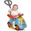 FEBER - Motofeber Casual 3 in 1 Push N'Go, Bilancia, Carrello a Spinta e Camminatore, Manico Regolabile in 3 Posizioni, Contenitore per Giocattoli, Comodo, Uso Interno ed Esterno, Famosa (FED31000)