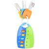 Dilwe Chiave Giocattolo per Auto per Bambini, Chiave per Auto a Distanza Portatile per Bambini Finta Musicale Gioca Giocattoli Educativi per Bambini (Blu)