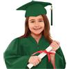 Generic Laureato Bambini Set Toga Cappello e Costume da Laureato Elementare e Medie Travestimento Lauree Set Toga Lauree e Cappello e Stola e Nappe per Studenti 4-12 Anni per 2026
