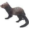 YARNOW Statua Furetto di Simulazione in Plastica, Giocattolo Cognitivo per Bambini, Decorazione Educativa per Festa a Tema Animali Selvatici, Regalo Didattico per Sviluppo Precoce