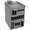 Outland Models Scala moderna dell'edificio N della casa residente del paesaggio della ferrovia