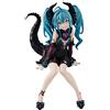 Xinchangda Anime Miku Figura Miku Kimono Stile Cappuccetto Rosso Stile PVC Figurine Collezione Statue Ornamenti Decorazione Giocattoli per Bambini Bambola Regalo Squisita Bambola in Scatola, 15 CM