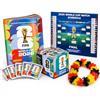 TK Gruppe Timo Klingler XXL Set Panini Coppa del Mondo 2026 Album Originale, Calendario Partite + Collana di Fiori Germania, Bundle XXL da Collezione (10 Bustine / 70 Figurine)