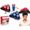 Zeus Party Drinking Game - Beer Pong con Cappello Gonfiabile