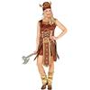 dressforfun TecTake dressforfun Costume da Donna - Vichinga | Grazioso Abito | Divertente Cappello Vichingo | con Gambali (S | No. 301349)