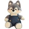 Generico Giocattolo di peluche di peluche di,Peluche di peluche di - Peluche ripiene di lupo animale | Animali di peluche di delicati sulla pelle per camera da letto, soggiorno, sala da pranzo