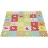 LANTUS Tappeto Puzzle per Bambini, in Schiuma Eva Antiscivolo, Tappetino puzzle per bambini, inodore, grande tappetino puzzle per ragazzi e ragazze, tappetino da gioco senza sostanze tossiche(36 pezzi)