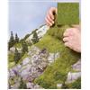 Heki 1855 - Erba Selvatica realistica, Dimensioni 40 x 40 cm, Multicolore