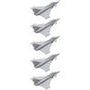 AGSDGAWD 5 Pezzi Typhoon EF-2000 Fighter Aereo Fai Da Te Modello 1/2000-1/350 Scala Resina Modello Aereo Da Combattimento Aereo Da Combattimento For Fai Da Te Modello Militare Display(1/700 (23mm))